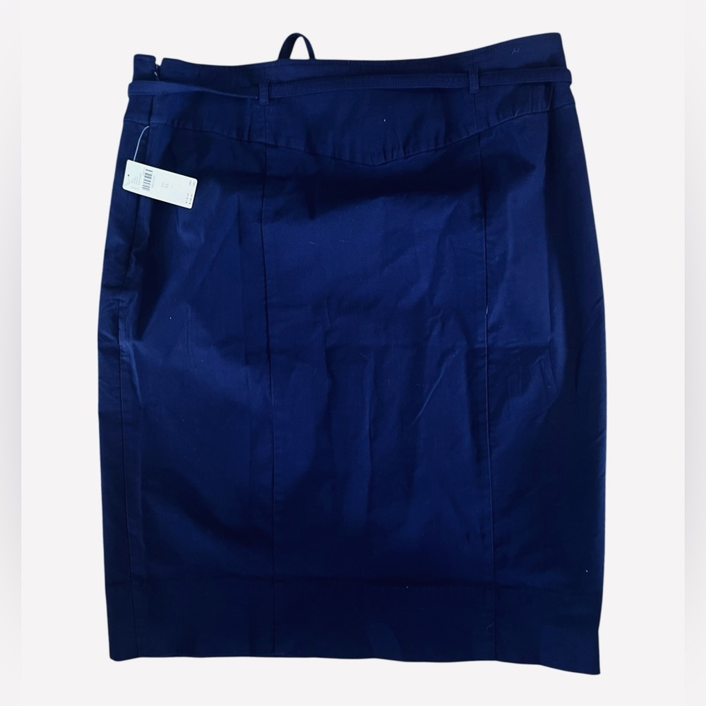Anthropologie By Anthropologie Belted Pencil Skirt: Magic Fabric Edition NWT, XL - Picture 3 of 8